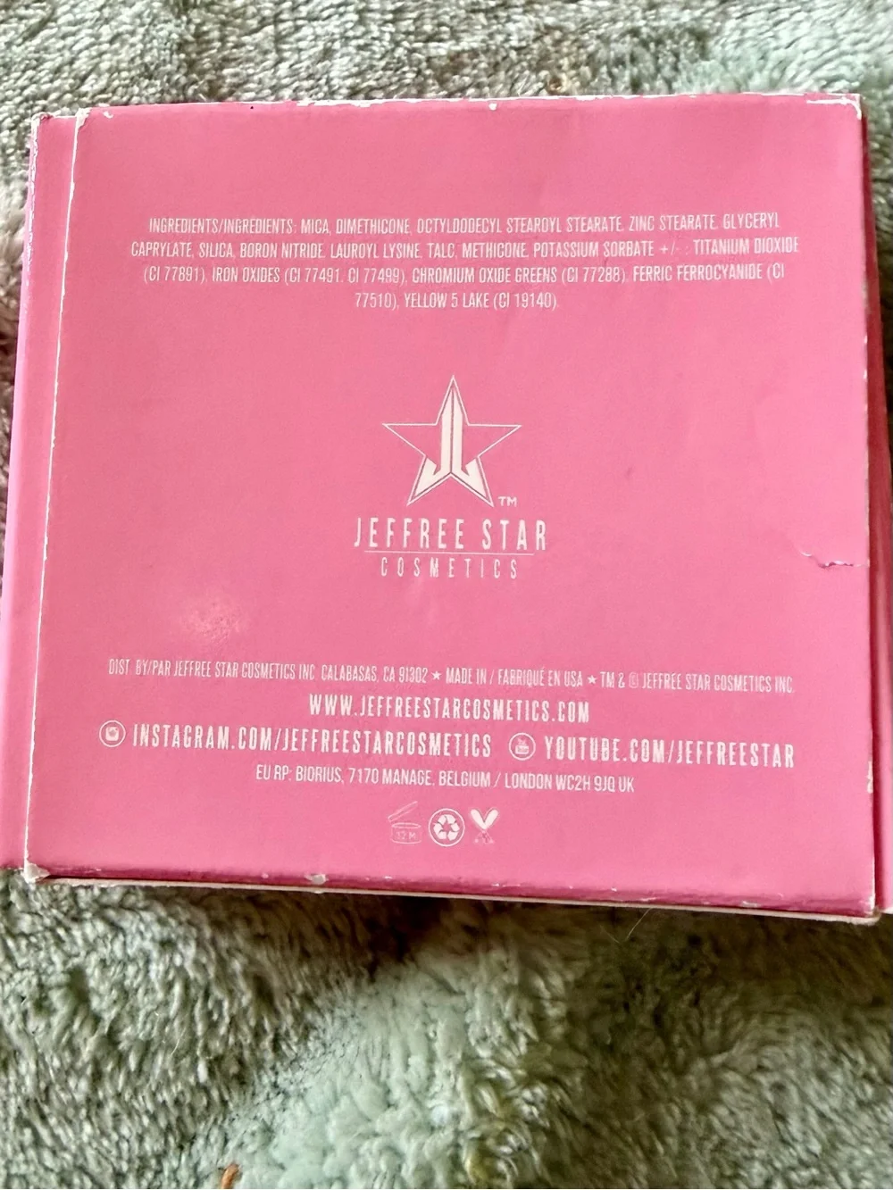 BNIB Jeffree Star Cosmetics Single Eyeshadow - Tax Free